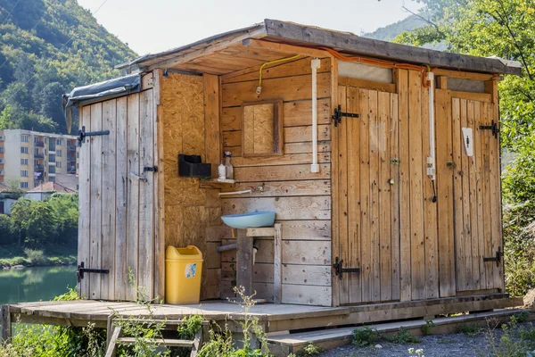 Wooden outhouse 3 — Stock Photo, Image