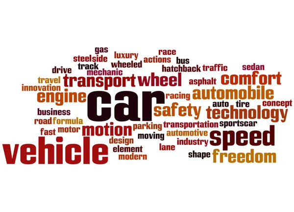 Car, word cloud concept — Stock Photo, Image