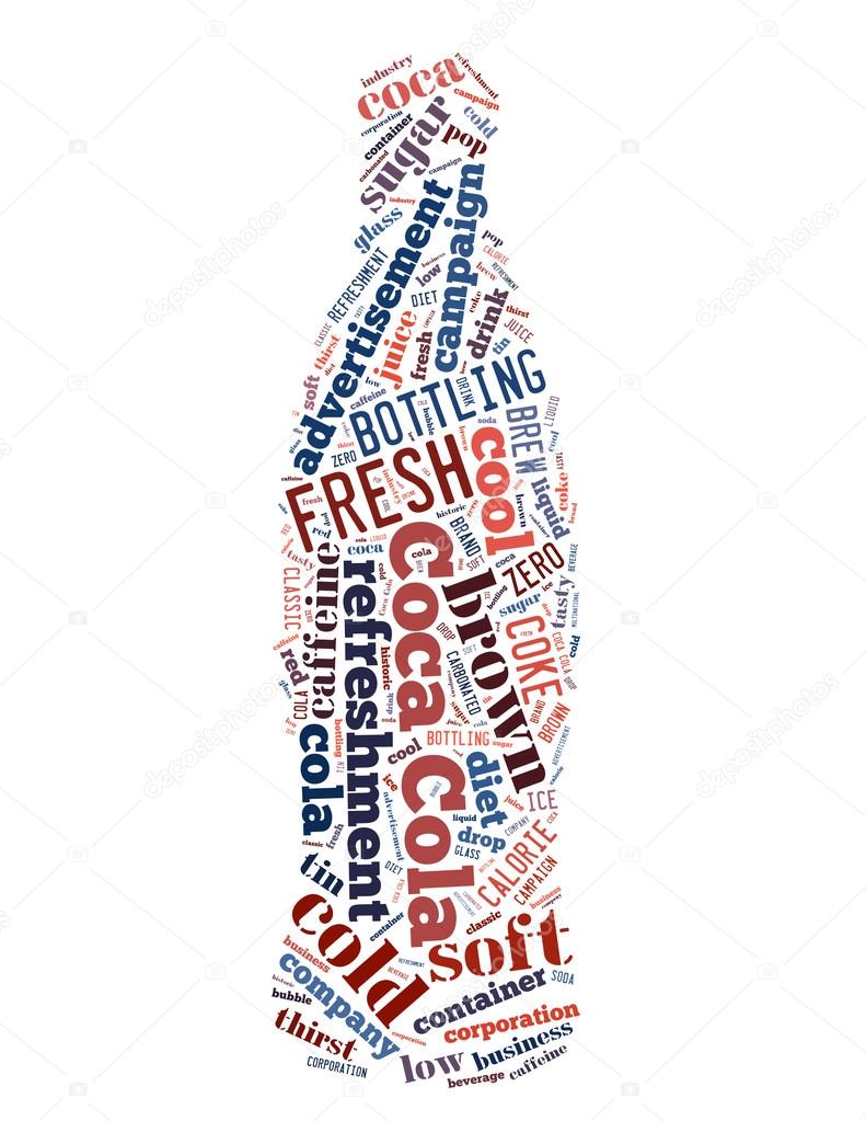 Coca Cola bottle, word cloud concept 3 Stock Photo by ©kataklinger 96838970