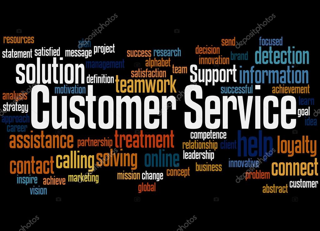 Customer Service Word Cloud Concept 8 — Stock Photo © Kataklinger