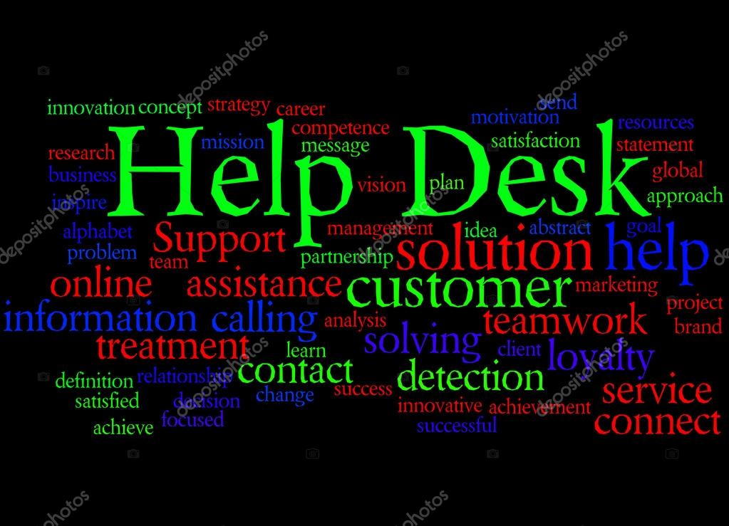 Help Desk Word Cloud Concept 7 Stock Photo C Kataklinger 99291088
