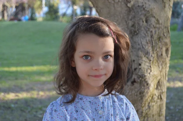 Girl in the park 16 Stock Photo