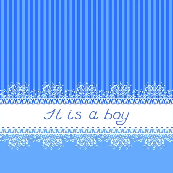 Είναι ένα αγόρι. — Διανυσματικό Αρχείο
