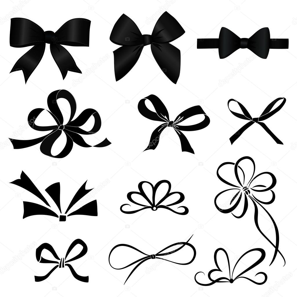 Set of bows