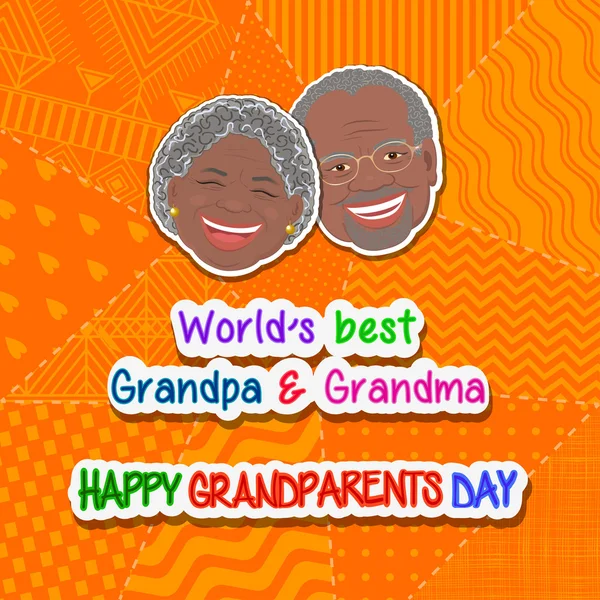 International grandparents day — Stockvector