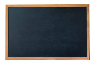 Tahtaya kazınmış tebeşir yakın plan beyaz zemin üzerinde ahşap çerçeve ile. Okuldaki eğitim sınıfını öğrenmek için fotokopi alanı olan koyu gri, kirli yazı tahtası arka planı.