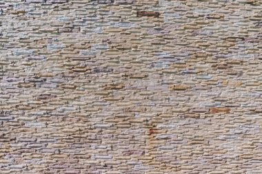 Doğal Taş Kremi Kaplama Duvarlar Doku ve Arkaplan.