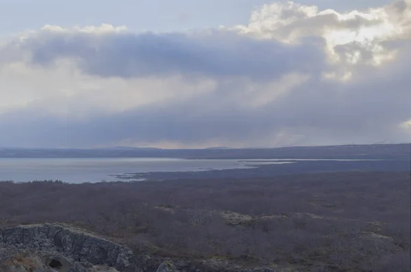 Xarrfoss Reikiavik Iceland Apr 2017年11月14日 一张11天四轮驱动的冰岛之旅的照片 第一天 金戒指这条标志性的路线代表了一个最受欢迎的日间游览的地方 在那里你可以发现有着丰富历史和民俗的风景 — 图库照片
