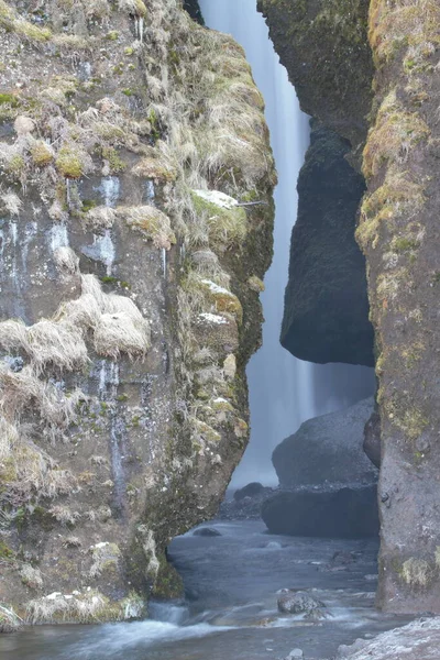 Porsmerkurvegur Hvolsvllur Island Apr 2017 Fotografier Dagars 4X4 Resa Genom — Stockfoto