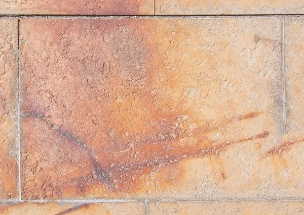 Reddish rusty floor tile backgrund — Stock Photo, Image