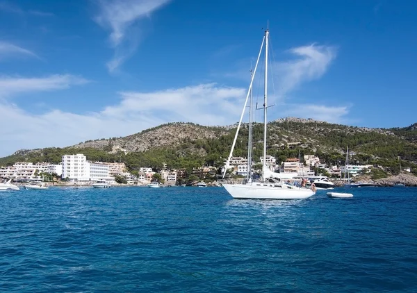 Niebieski azure Sant Elm Mallorca — Zdjęcie stockowe