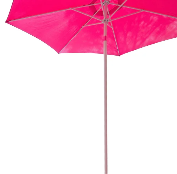 Pink parasol margin — Stock Photo, Image