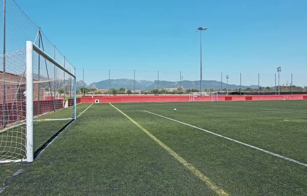 Fútbol gol de fútbol —  Fotos de Stock