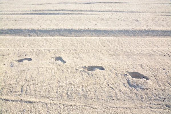 Sand tracks — Stock Photo, Image