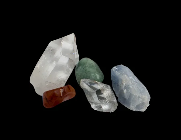 Mistura de pedras preciosas — Fotografia de Stock