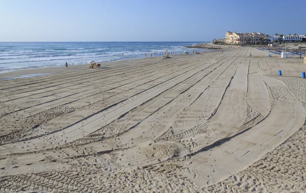 Morning on La Zenia beach — Stock Photo, Image