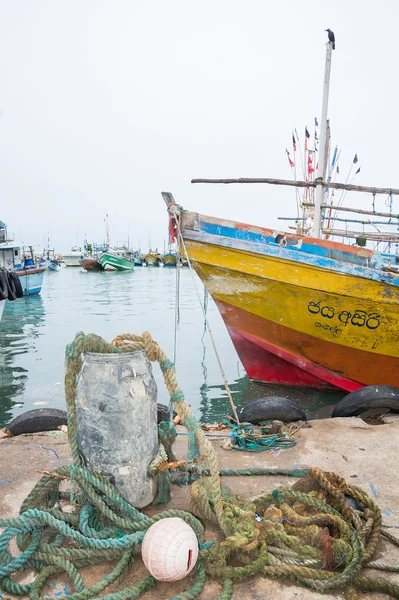 तांगेल बंदरगाह में मत्स्य पालन नावों — स्टॉक फ़ोटो, इमेज