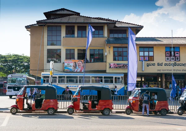 Tuk Tuk stazione Tangalle — Foto Stock