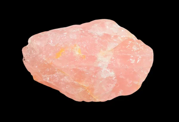 Rose quartz izolované — Stock fotografie