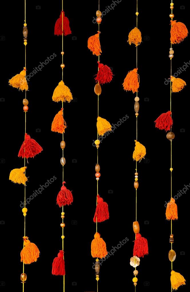 Colorful tassels background — Stock Photo © ArtesiaWells 63242179
