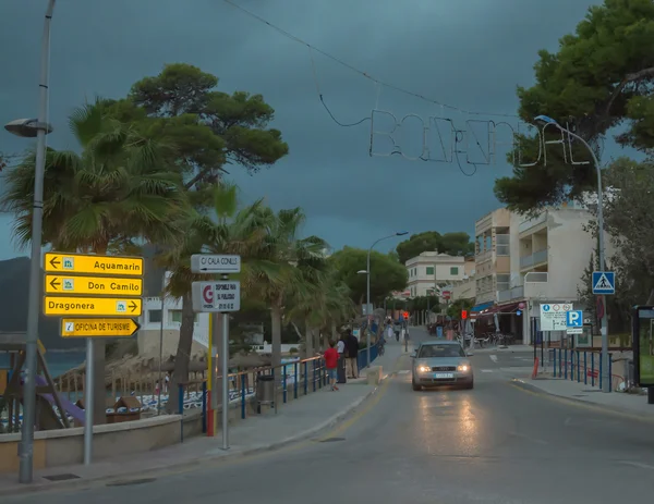 Sant Elm before the storm — Stock Photo, Image