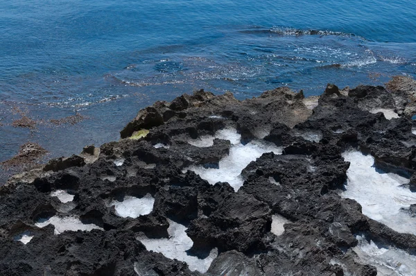 Precipitation of sea salt — Stock Photo, Image