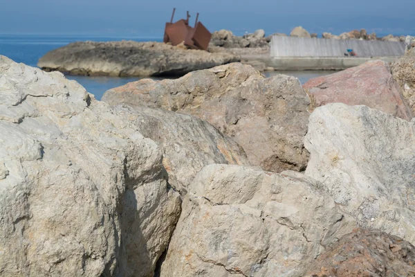 Cala Estancia rocks — Stock Photo, Image