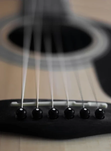 Gitarrendetail Stecknadeln — Stockfoto