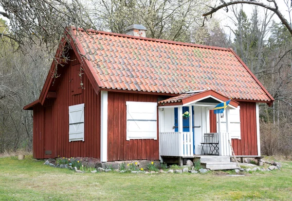 Casa de campo sueca — Foto de Stock