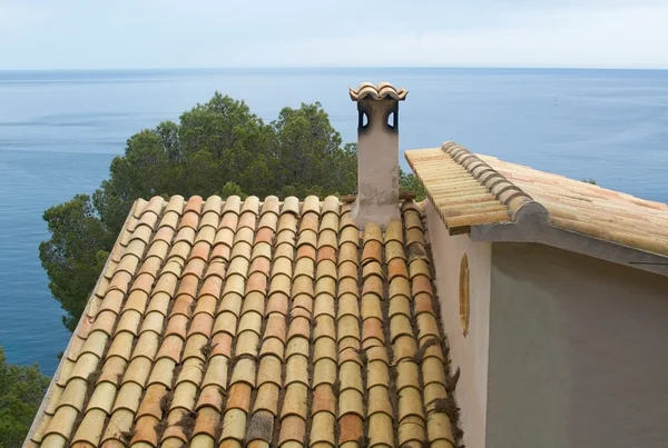 Tradycyjne Mallorquin dachu — Zdjęcie stockowe