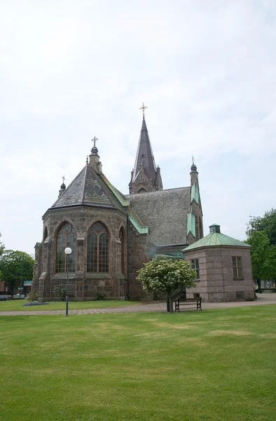 Igreja neo-gótica de Falkenberg — Fotografia de Stock