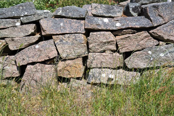 Trockensteinzaun — Stockfoto