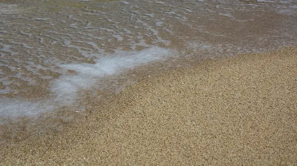 Nahaufnahme aus weißem Meerwasser — Stockfoto
