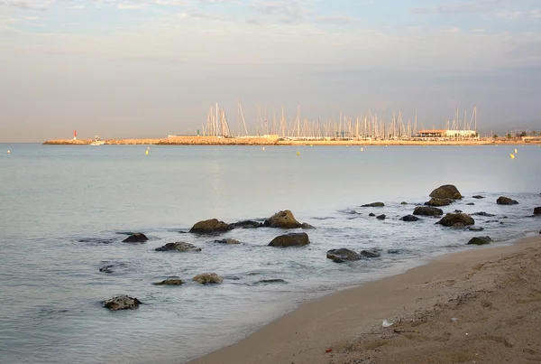 Ochtendgloren op Playa de Palma — Stockfoto