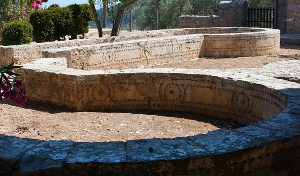 Pasarela de piedra de jardín — Foto de Stock