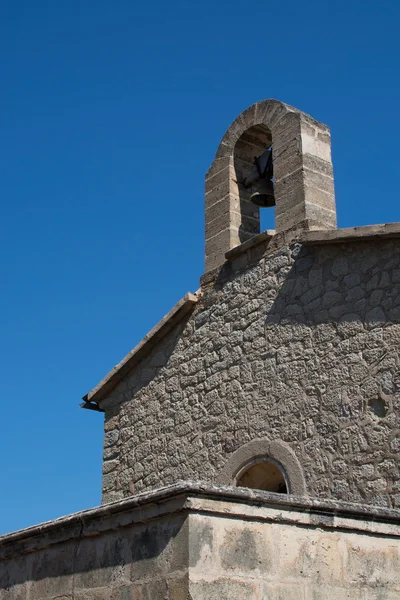 Středověké campanile s zvonice — Stock fotografie