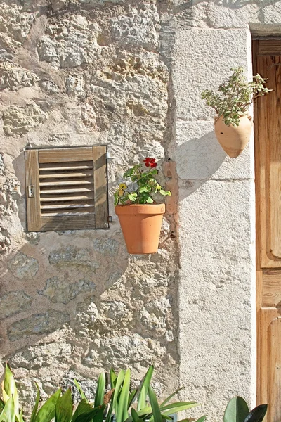 Flower pot decorations — Stock Photo, Image