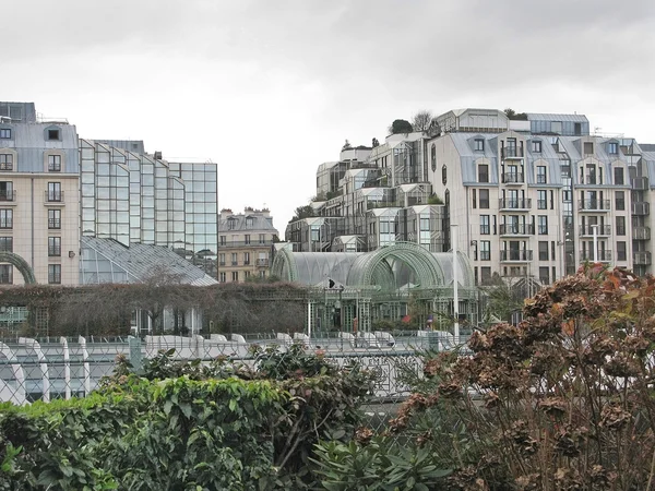 Glas en staal architectuur in Les Halles — Stockfoto