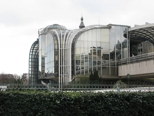 Skla a oceli architektura v Les Halles — Stock fotografie