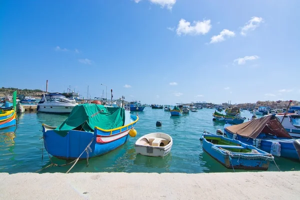 Bateaux Marsaxlokk — Photo