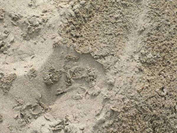 Nahaufnahme aus regnerischem Sand — Stockfoto