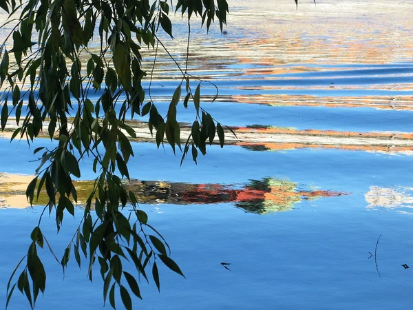 Осенний цвет воды — стоковое фото