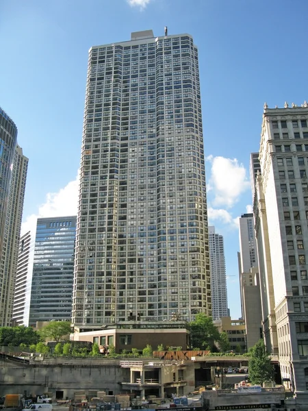 River Plaza highrise residencial — Fotografia de Stock