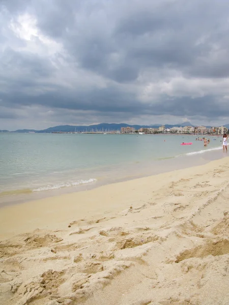 Vie à la plage d'été — Photo