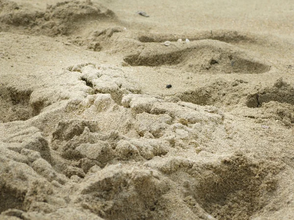 La arena suave en la playa — Foto de Stock