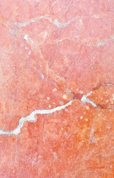 Red marble tile surface with patina — Stock Photo, Image