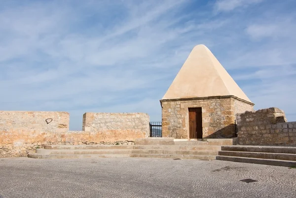 Detalle en el casco antiguo de Eivissa — Foto de Stock