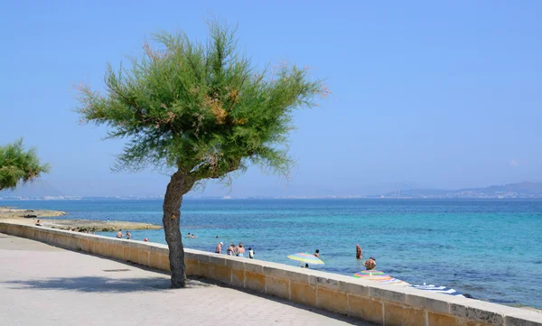 Praia de Son Baulo — Fotografia de Stock