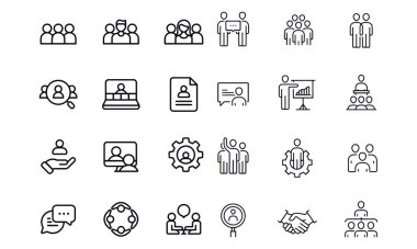  İnsan Kaynakları Satır Simgeleri