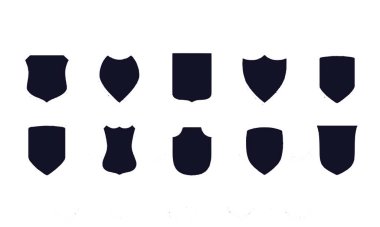 Kalkan takımı. Korunma. Vektör grafikleri